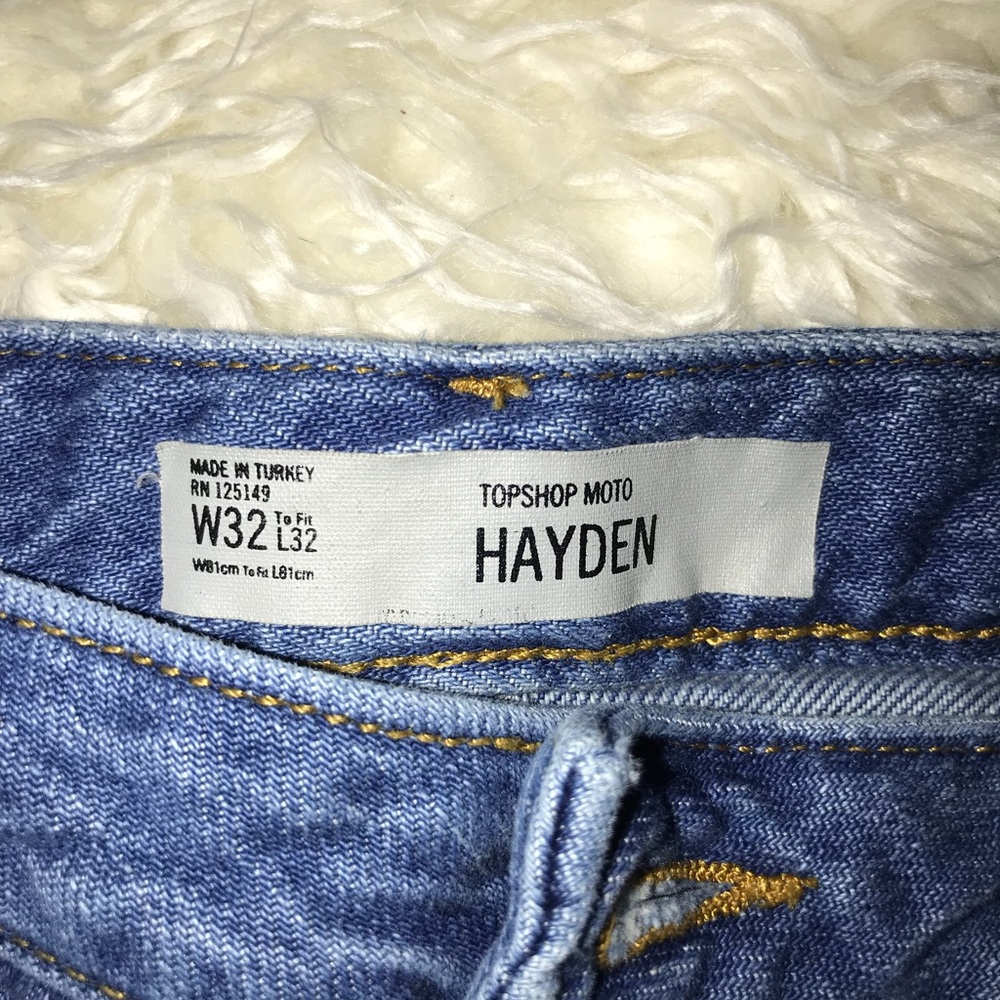 Topshop mom jeans Hayden style